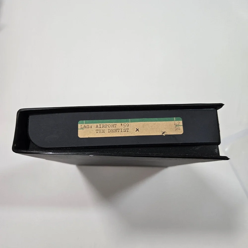 Vintage Sony 3/4 U-matic Tape Laverne Shirley Airport 59 The Dentist TV Master